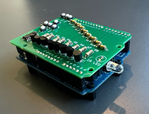 Assembled Arduino Uno Shield